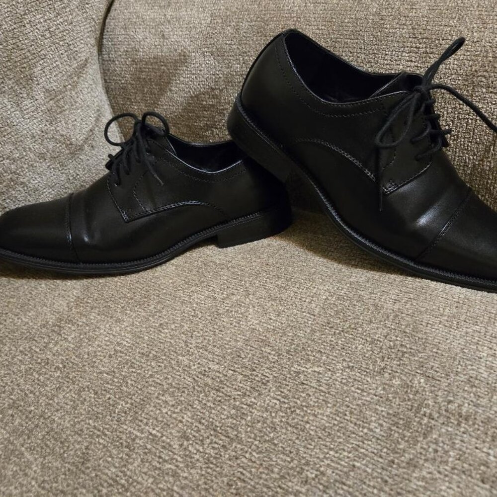 Men's Alfani Black Dress Shoes - Size 9W